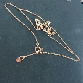 スタージュエリー(STAR JEWELRY)のスタージュエリー♥️k10バタフライブレスレット♥️(ブレスレット/バングル)