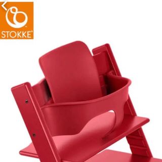 ストッケ(Stokke)の新品 未使用 ストッケ STOKKE ベビーセット  赤(その他)