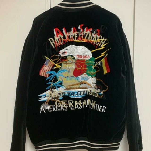 Supreme(シュプリーム)のdoublet CHAOS EMBROIDERY SOUVENER JACKET メンズのジャケット/アウター(スカジャン)の商品写真