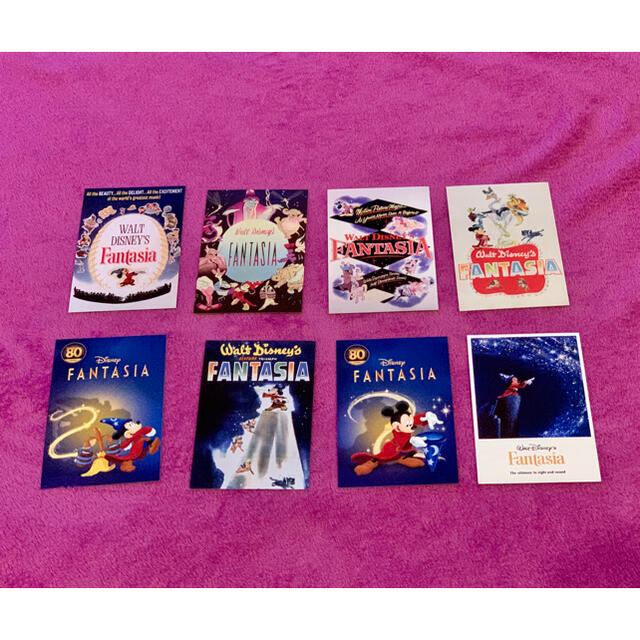 Disney 東京ばな奈 ファンタジア ポストカード 8枚 全種類 ディズニーの通販 By ちゅら S Shop ディズニーならラクマ