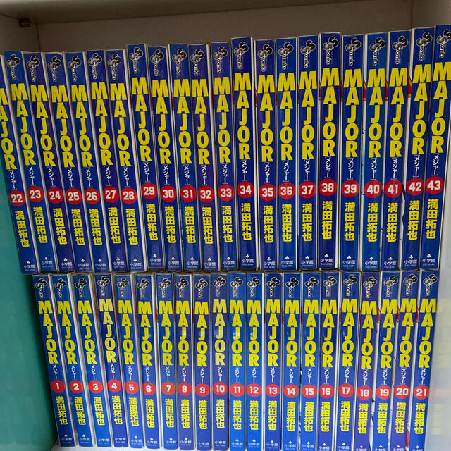 小学館(ショウガクカン)の【最終値下げ】MAJOR ［メジャー］1-78巻＋バッテリー1-8巻 エンタメ/ホビーの漫画(少年漫画)の商品写真