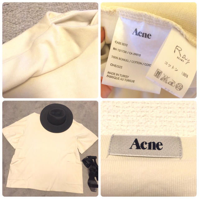 ACNE(アクネ)のACNE ビッグT ワンピース レディースのワンピース(ミニワンピース)の商品写真