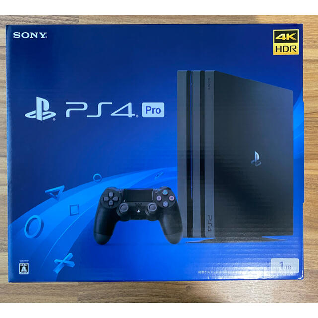 人気満点 PlayStation4 1TB black jet B01 CUH-7200B Pro PS4 家庭用ゲーム機本体 