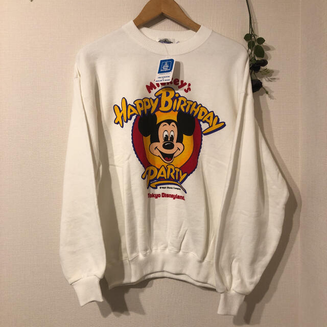 Disney(ディズニー)の新品 90s ディズニー ミッキー スウェット デッドストック メンズのトップス(スウェット)の商品写真