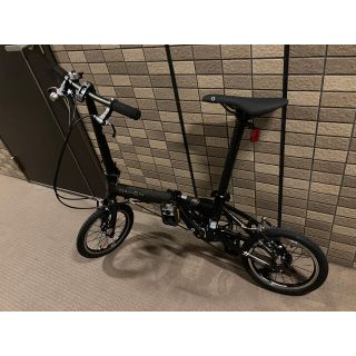 ダホン(DAHON)のDAHON K3 ブラック 2回使用 美品(自転車本体)