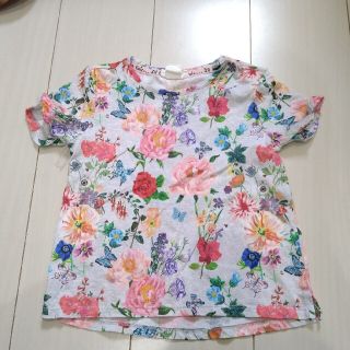 エイチアンドエム(H&M)の花柄Ｔシャツ　H＆M(Tシャツ/カットソー)