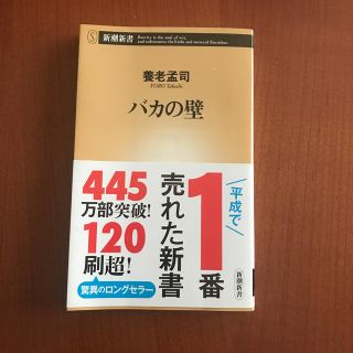 バカの壁(人文/社会)