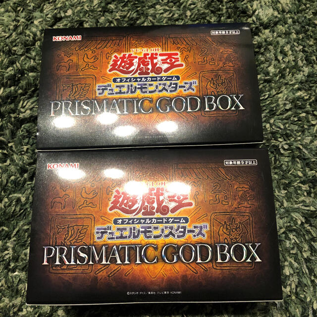 新品未開封 遊戯王OCG PRISMATIC GOD BOX 2箱セット-