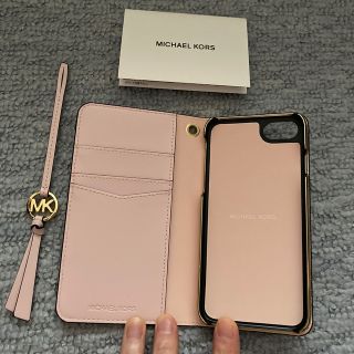 新品　マイケルコース　スマホケース　iPhone SE 7/8  ブラウン