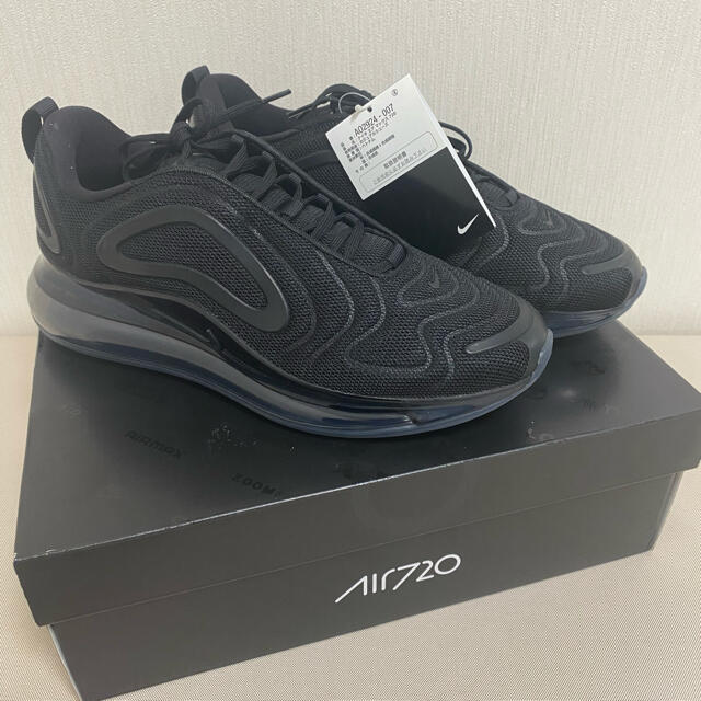 NIKE(ナイキ)のNIKE AIR MAX 720 ブラック/黒 メンズの靴/シューズ(スニーカー)の商品写真