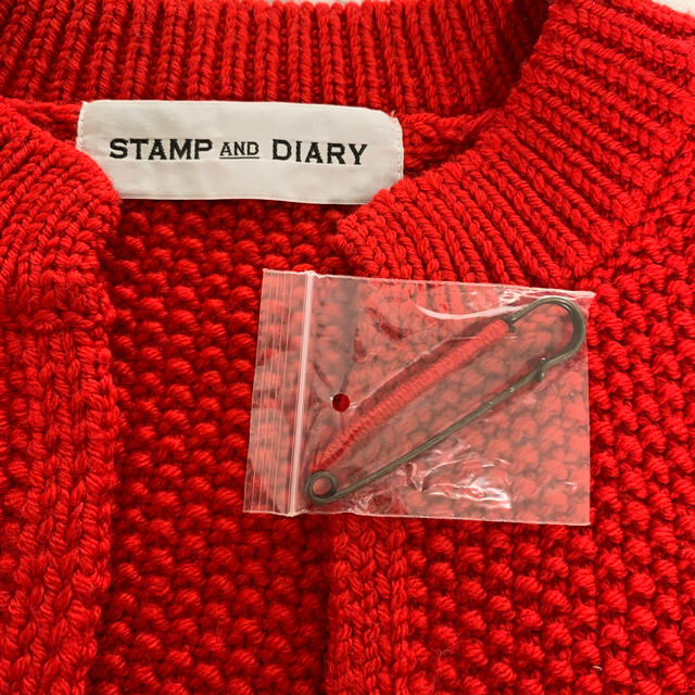 STAMP AND DIARY スタンプアンドダイアリー カーディガン