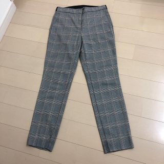 ザラ(ZARA)のザラ　チェックパンツ(クロップドパンツ)