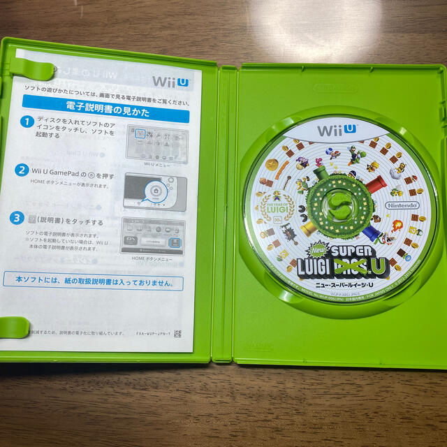 任天堂(ニンテンドウ)のNew スーパールイージ U Wii U エンタメ/ホビーのゲームソフト/ゲーム機本体(家庭用ゲームソフト)の商品写真
