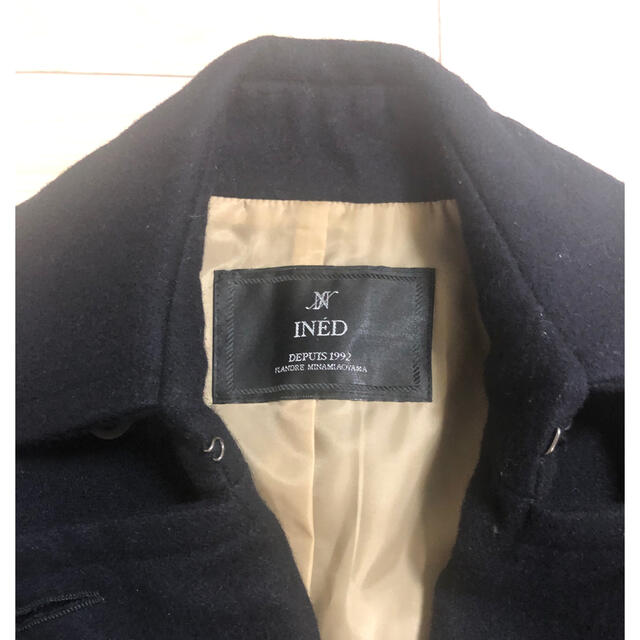 INED(イネド)のmimi1723様　イネド   INED   定番ピーコート　黒　11号 レディースのジャケット/アウター(ピーコート)の商品写真