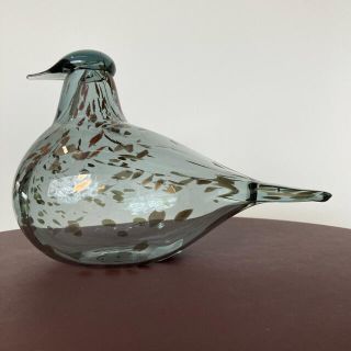 イッタラ(iittala)のgrey dove 2018 oiva toikka イッタラ　バード(ガラス)