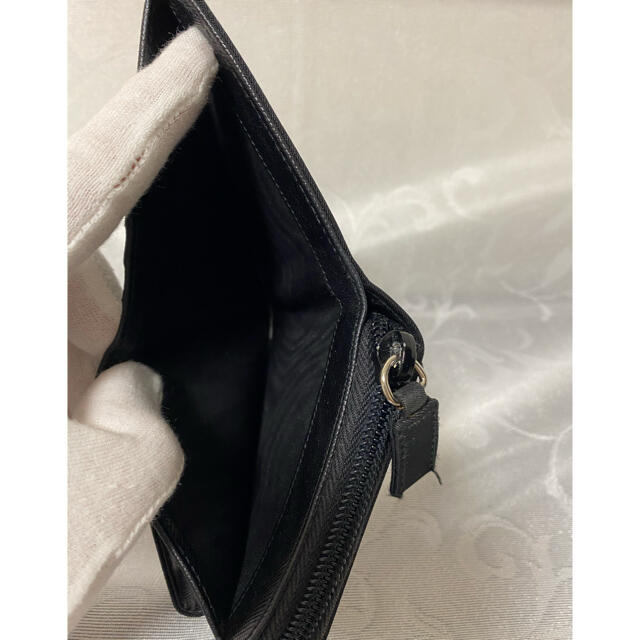 PRADA(プラダ)の中古品　PRADA プラダ　ナイロン　コインケース　コンパクト　財布　折り財布 メンズのファッション小物(折り財布)の商品写真