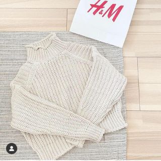 エイチアンドエイチ(H&H)のH&M♡チャンキーニット　Mサイズ(ニット/セーター)