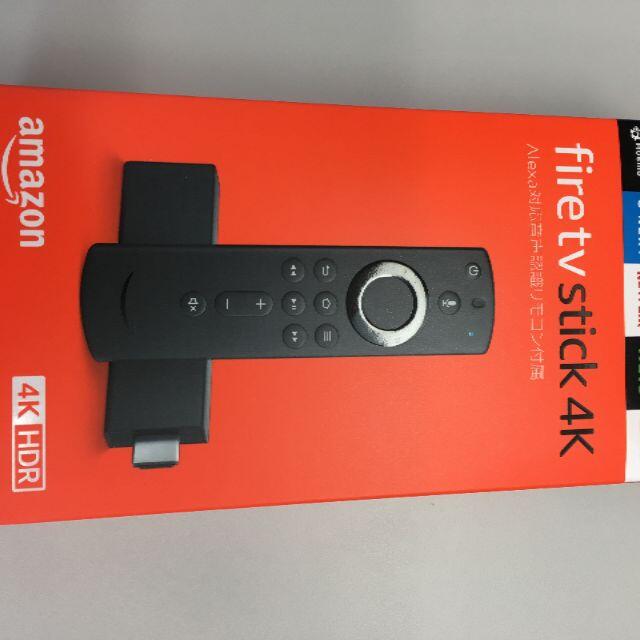 最新版 Fire TV Stick 4K Alexa対応音声認識リモコン付属新品