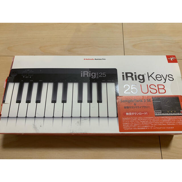 iRig Keys25 USB 楽器のDTM/DAW(MIDIコントローラー)の商品写真