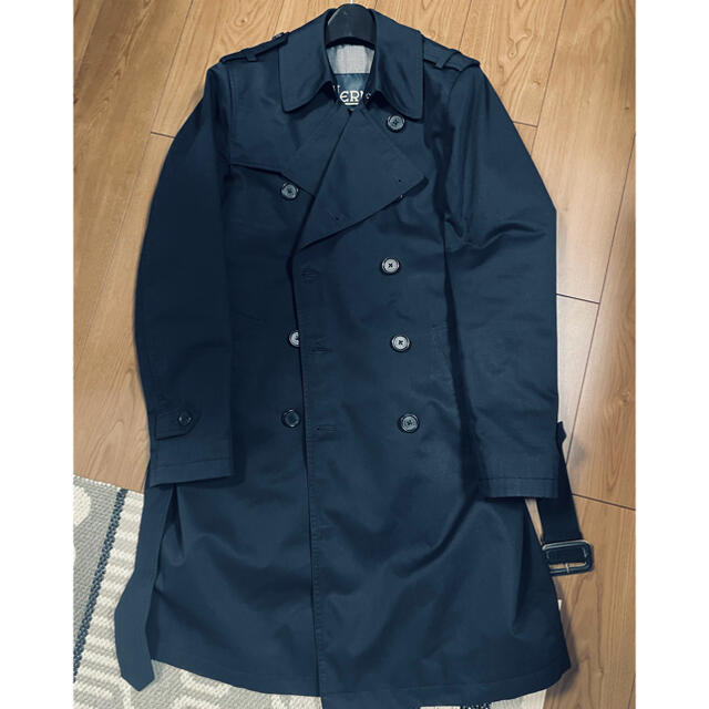 SALE!HERNO 濃紺トレンチコート 44サイズ | orangesonline-lnf.com