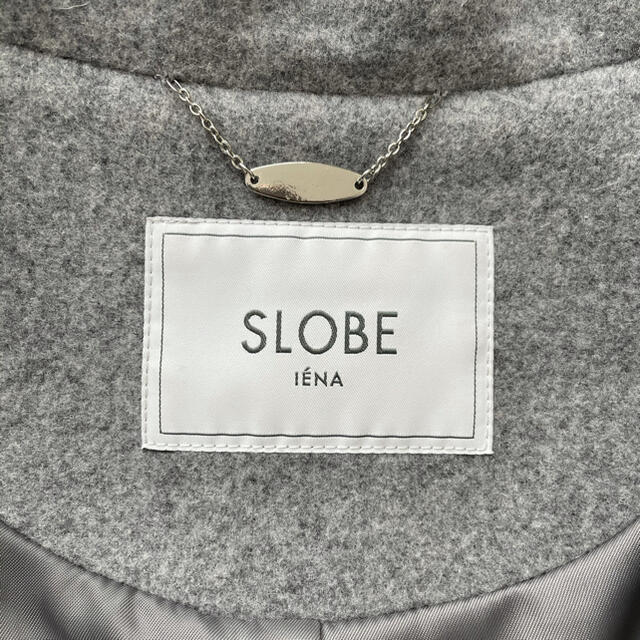 SLOBE IENA(スローブイエナ)のSLOBE IENA チェスターコート グレー レディースのジャケット/アウター(チェスターコート)の商品写真