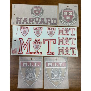 ハーヴァード(HARVARD)のHarvard大学とM.I.T.大学のステッカー5枚セット(ステッカー（シール）)