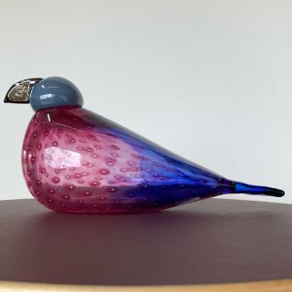 イッタラ(iittala)のAmerican Kestrel MOG 限定　イッタラ　バード　oiva(ガラス)