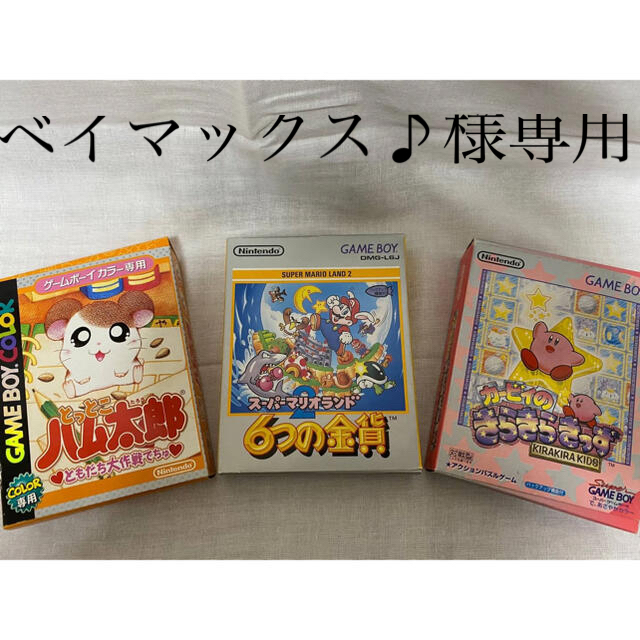 ゲームボーイ(ゲームボーイ)のゲームボーイカラーソフト エンタメ/ホビーのゲームソフト/ゲーム機本体(家庭用ゲームソフト)の商品写真