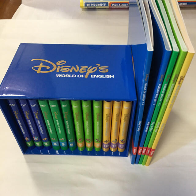 Disney(ディズニー)のディズニー英語システム　ステップバイステップ【送料込】 エンタメ/ホビーのDVD/ブルーレイ(キッズ/ファミリー)の商品写真