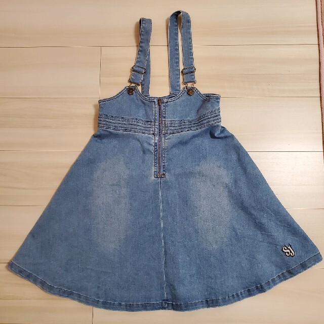 JENNI(ジェニィ)のJenniデニムワンピース150 キッズ/ベビー/マタニティのキッズ服女の子用(90cm~)(スカート)の商品写真