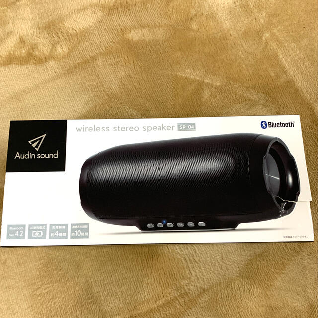 wireless stereo speaker ワイヤレスステレオスピーカー スマホ/家電/カメラのオーディオ機器(スピーカー)の商品写真