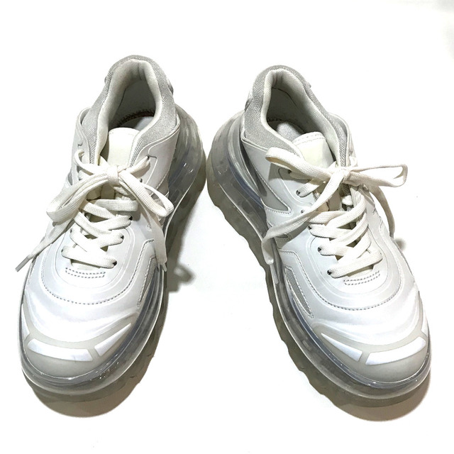 シューズ 53045 SHOESE 53045 シューズ 靴 Bump’Air バンプエアー スニーカー ナイロン/合成皮革 ホワイト ホワイト レディースの靴/シューズ(スニーカー)の商品写真