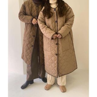 カスタネ(Kastane)のlawgy original reversible quilting coat(ロングコート)