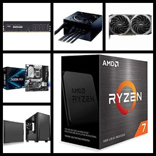 RYZEN 7 5800X RTX 3070 新品自作パソコン(デスクトップ型PC)