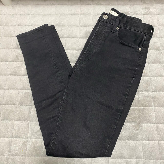 HIGH WAIST BLACK REBIRTH SKINNY JEANS 2