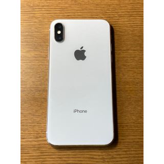 アイフォーン(iPhone)の【Rさん様 お取置き/美品】iPhoneX 64GB Silver(スマートフォン本体)