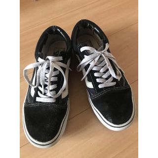 ヴァンズ(VANS)の【値下げ】Vans Old Skool Black White 25センチ(スニーカー)