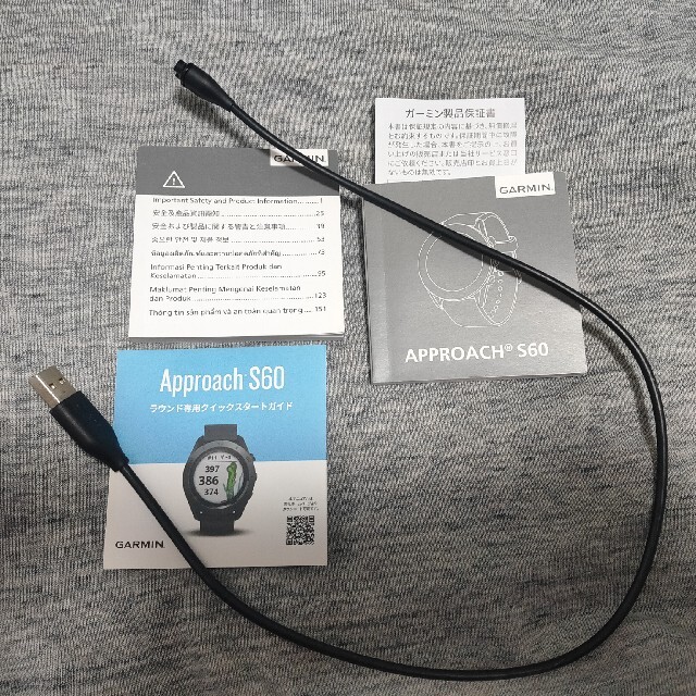 GARMIN(ガーミン)のGARMIN APPROACH S60 WHITE スポーツ/アウトドアのゴルフ(その他)の商品写真