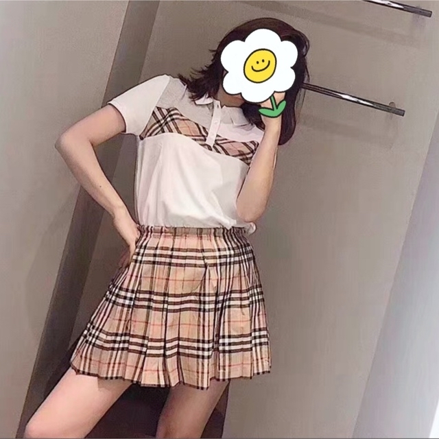 BURBERRY - Burberry バーバリー ヴィンテージチェック プリーツ BURBERRY - Burberry バーバリー ヴィンテージチェック プリーツ