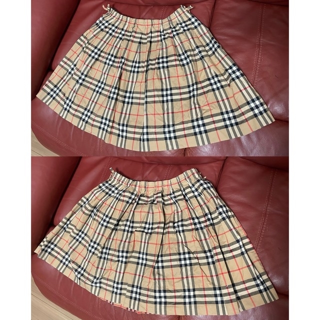 BURBERRY - Burberry バーバリー ヴィンテージチェック プリーツ BURBERRY - Burberry バーバリー ヴィンテージチェック プリーツ