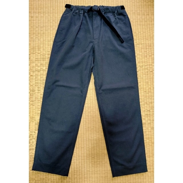 未使用★AIGLE メンズロングパンツ チャコールグレー/M クライミング