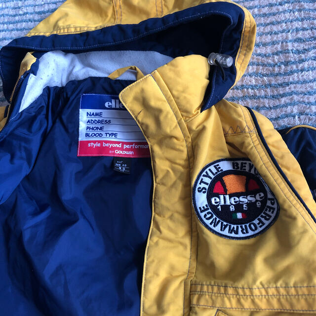 90s ellesse エレッセ　ビンテージ　スキーウェア　上下セット