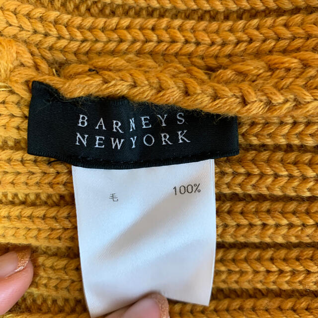 BARNEYS NEW YORK(バーニーズニューヨーク)のバーニーズニューヨーク　ニット帽 メンズの帽子(ニット帽/ビーニー)の商品写真