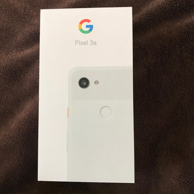 Google pixel 3a 白スマートフォン/携帯電話