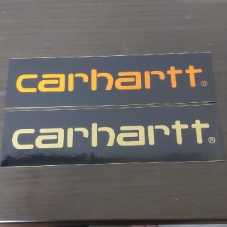 カーハート(carhartt)の（縦5.2cm横19cm）CARHAART ステッカー　二枚セット(その他)