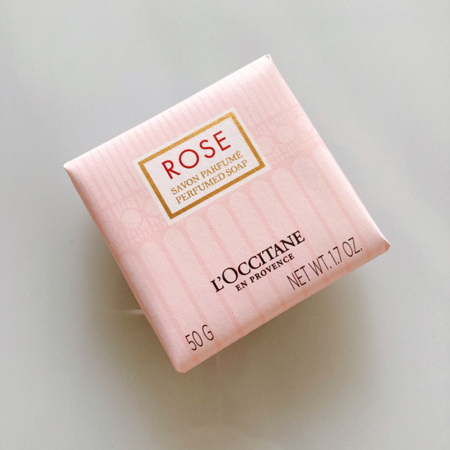 L'OCCITANE(ロクシタン)のロクシタン ローズ ソープ 50g 新品未使用未開封 コスメ/美容のボディケア(ボディソープ/石鹸)の商品写真