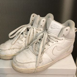 ナイキ(NIKE)のNIKEハイカットスニーカー白(スニーカー)