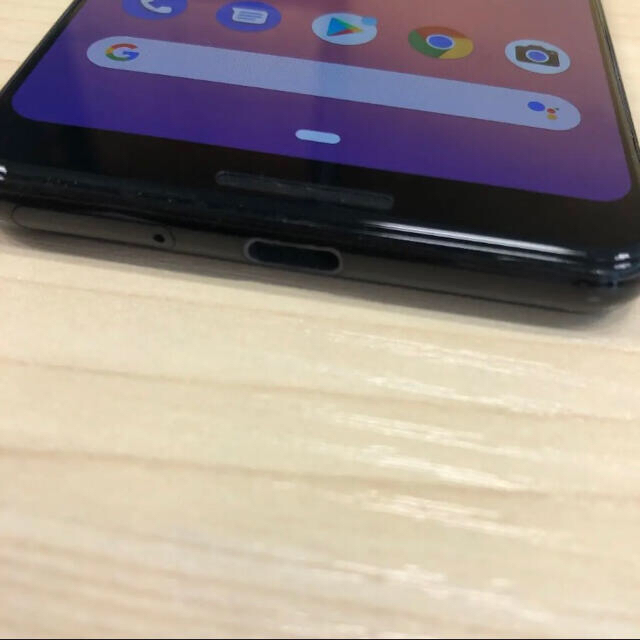 Google Pixel(グーグルピクセル)のGoogle Pixel3 128G ジェットブラック スマホ/家電/カメラのスマートフォン/携帯電話(携帯電話本体)の商品写真