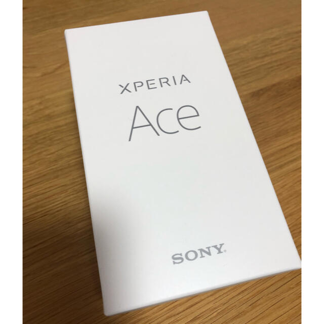 値下げ！モバイル XPERIA Ace 新品未使用 ホワイト