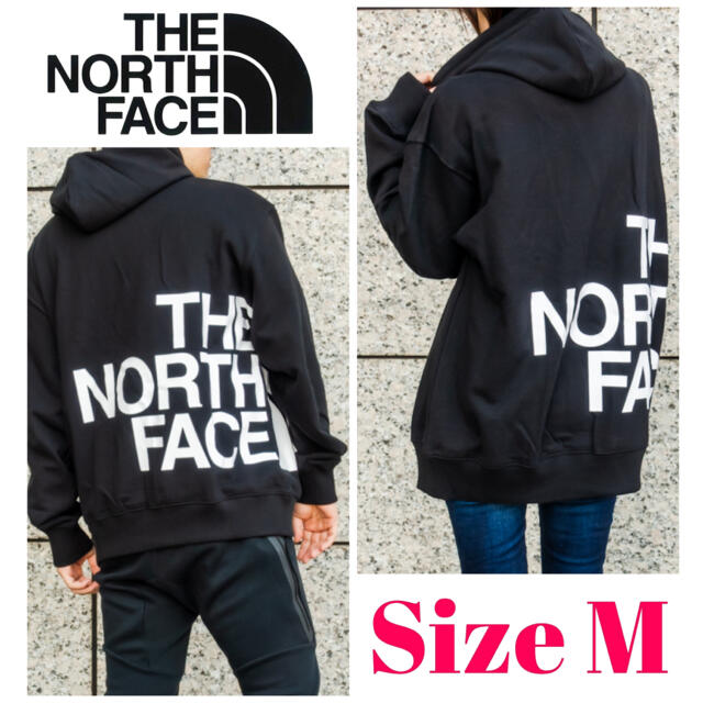 THE NORTH FACE(ザノースフェイス)の新品◆日本未入荷◆THE NORTH FACE ビッグロゴパーカー US M 1 メンズのトップス(パーカー)の商品写真